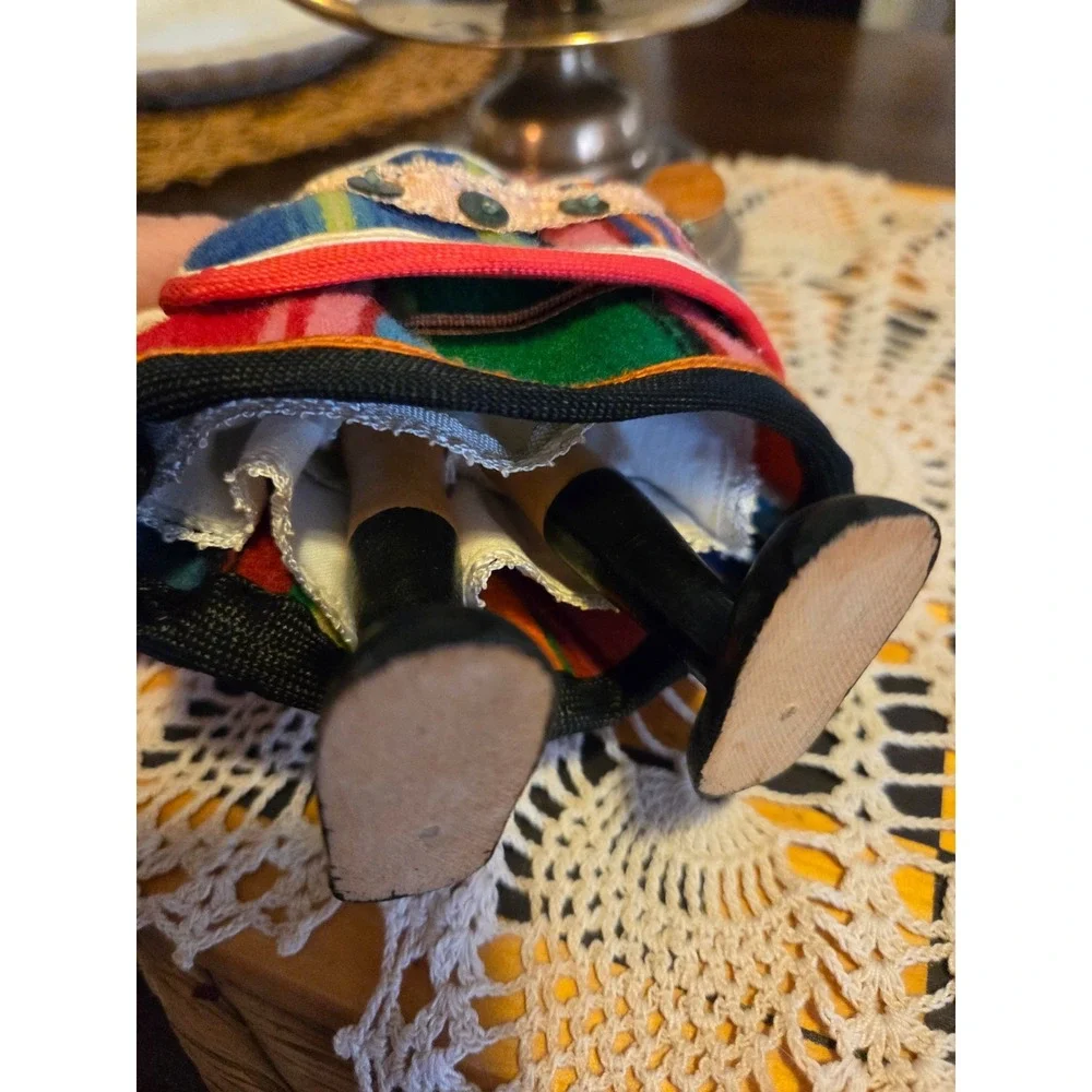 vintage Polish folk doll likely the 1960s or 1970s